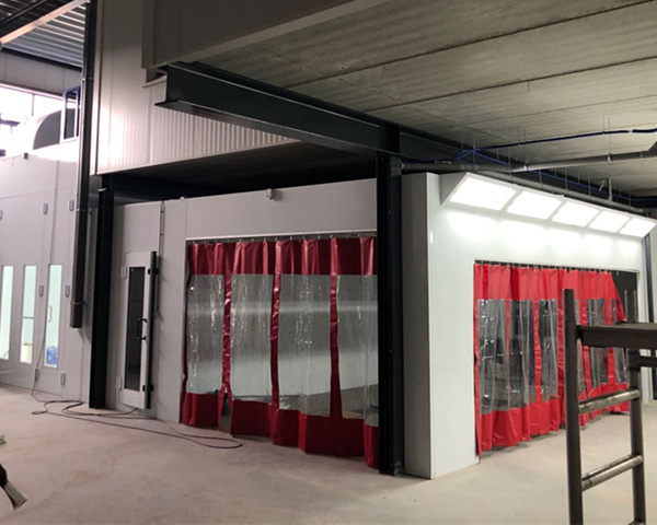 Netherlands Preparation room + Auto Body Spray Booth